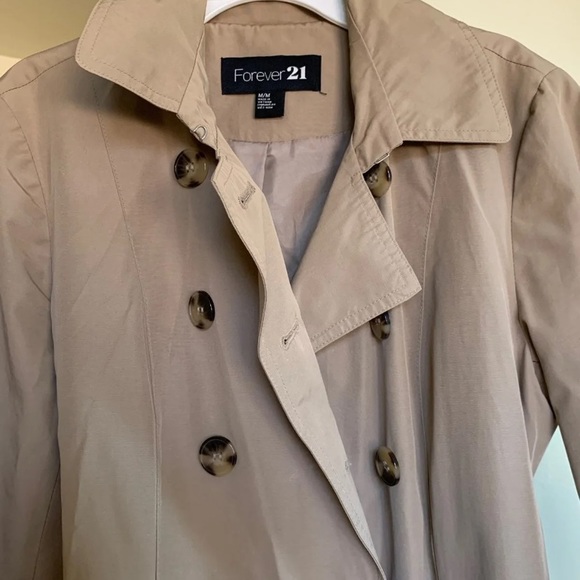 Forever 21 trench coat - Picture 2 of 6